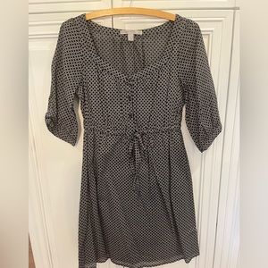 Mini navy blue dress